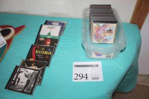 lot 294 image: Lot of (23) Christmas Music CDs