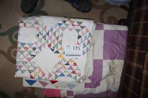 lot 341 image: Lot of (2) Queen Size Quilts