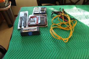 lot 359 image: Jobsmart Socket Set 38 11-piece, Jobsmart Extension Set 2-piece, Irwin Driver Set 30-piece, Jobsmart Impact Accessory Set