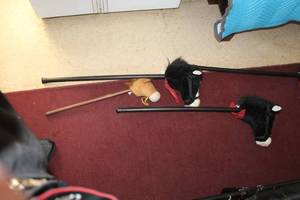 lot 360 image: Lot of (4) Hobby Horses