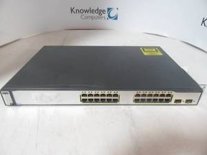 Cisco3750 Series 24 Port POE Switch