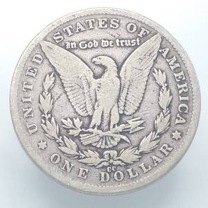 1890 CC Morgan Silver Dollar