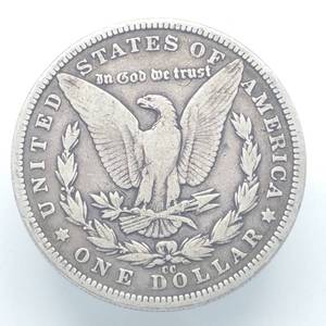 1890 CC Morgan Silver Dollar