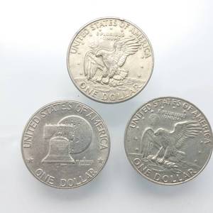 Eisenhower Dollars, 1972, 1776-1976, 1977