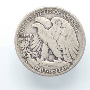 1935-S Walking Liberty Half Silver Dollar