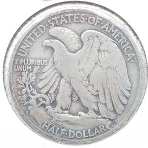 1937-S Walking Liberty Half Silver Dollar