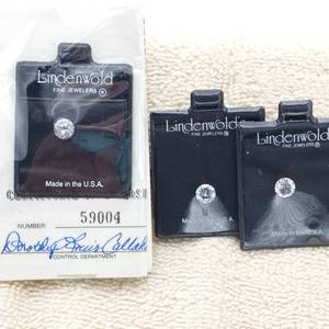 3 Lindenwold 1-Carat Cubic Zirconia Jewels