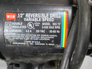 Wen 12 Reversible Drill Variable S...
