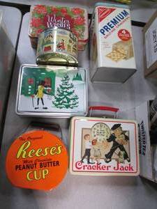 Holiday & Vintage Storage Tins Cra...