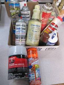 Bondo Auto Body Filler, Flex Seal, ...