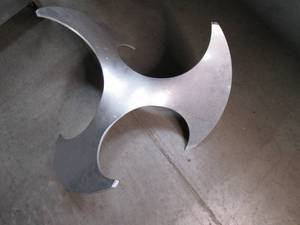 lot 14 image: Unique abstract Metal artwork piece...