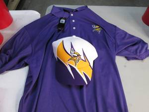 lot 20 image: New with NFL Team Apparel Minnesota...