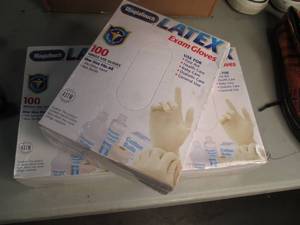 lot 35 image: 3 full boxes of one size fits most ...