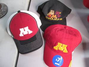 lot 42 image: Lot of 3 new Minnesota Golden Gophe...