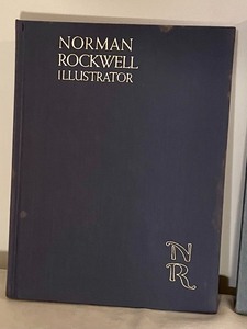 lot 34 image: Norman Rockwell Book with Cover