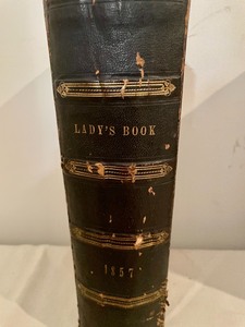 lot 38 image: Two Vintage Godeys Ladys Books
