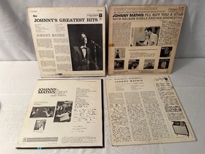 lot 127 image: 4 Vintage Johnny Mathis Vinyl Records