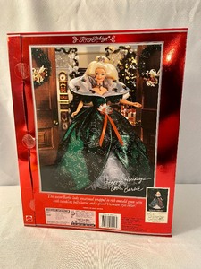 lot 152 image: Happy Holidays Special Edition Barbie 1995 Mattel