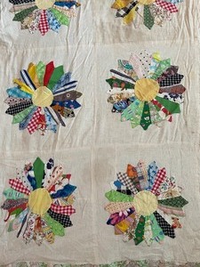 lot 166 image: Vintage Quilt with a Fun Design