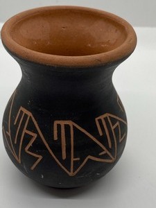 lot 69 image: Signed Pottery Vase