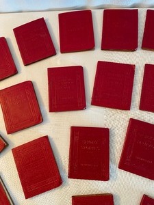 lot 274 image: Lot of 40 Little Red Poem Books