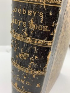 lot 103 image: Godeys Ladys Book -1865