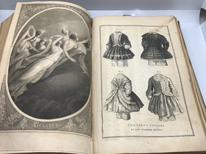 lot 104 image: Godeys Ladys Book -1853-54