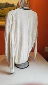 lot 41 image: 1970s 100% Silk Masters Golf Tournament Pullover Sweater