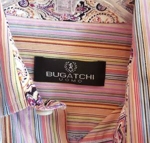 lot 57 image: Bugatchi Mens Designer Dress Shirts, size Large