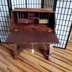 lot 2 image: Stunning Empire Style Writing Desk