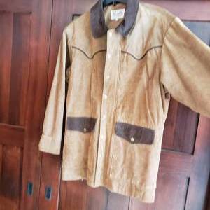 lot 70 image: Scully Mens Suede Jacket, size Large