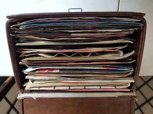lot 95 image: Collection of Vintage 45 Single Records