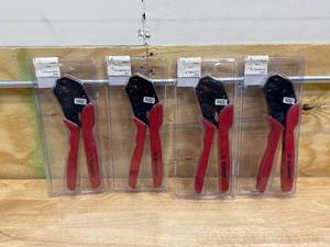 BURNDY Lot of 3-  Y8MRB1 Ratchet Crimp Tools