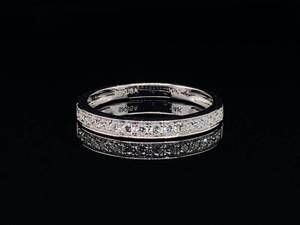lot 74 image: Dazzling Diamonds in a 14k White Gold Band $2,450 Retail