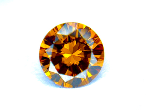 lot 15A image: .58 Carat Fancy Orange Diamond w GIA Serial Number Laser Inscribed Loose- $4200 Retail