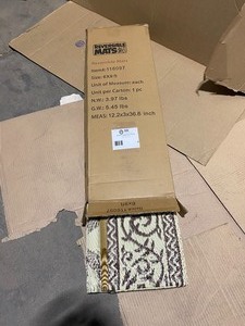Reversible Mats 6 ft. x 9 ft. Reversible Mat - Classic BrownBeige Not used see pics
