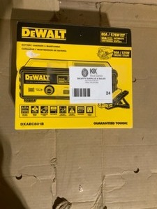 DEWALT 30 Amp Automotive 12-Volt Bench Battery Charger open box complete review photos
