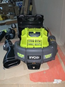RYOBI 145 MPH 625 CFM 40-Volt Lithium-Ion Cordless Backpack Blower 5 Ah Battery and Charger Included SEE PICS