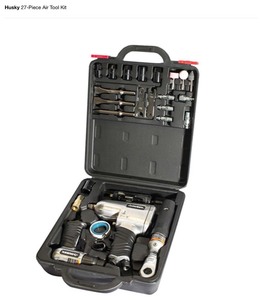 2 HUSKY 27-PIECE AIR TOOL KIT USED SEE PICS