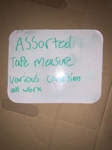 MILWAUKEE tape measures in various conditions All tested see pics