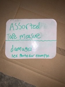 Milwaukee tape measures for repairs see pics