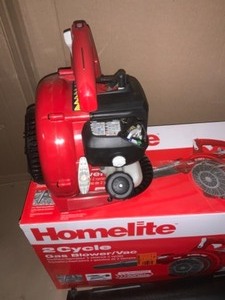 2 HOMELITE GAS BLOWERS SEE PICS