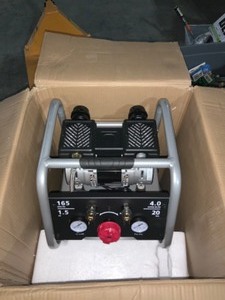 HUSKY 20 Gal. Vertical Electric-Powered Silent Air Compressor OPENBOX TESTED SEE PICS