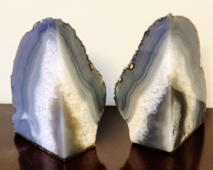 lot 12 image: Geode Bookends