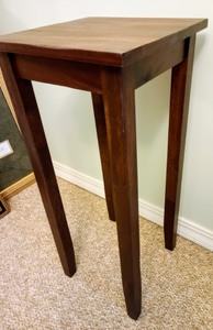 lot 26 image: Wooden Accent Table