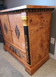 lot 43 image: Biedermeier Entertainment Cabinet