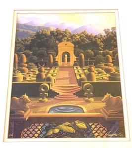lot 46 image: Framed Scenic Print