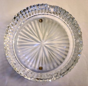 lot 49 image: Waterford Crystal Ashtray