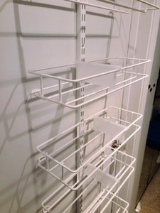 lot 112 image: Elfa Over The Door Media Shelf