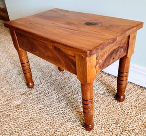 lot 132 image: Wooden Step Stool